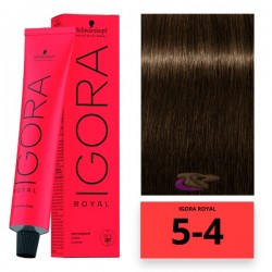 Schwarzkopf Igora Royal hajfesték, 60 ml 5-4 Schwarzkopf Igora Royal hajfesték, 60 ml 5-4
