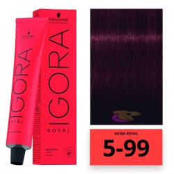 Schwarzkopf Igora Royal hajfesték, 60 ml 5-99 Schwarzkopf Igora Royal hajfesték, 60 ml 5-99