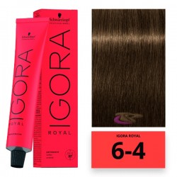 Schwarzkopf Igora Royal hajfesték, 60 ml 6-4