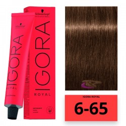 Schwarzkopf Igora Royal hajfesték, 60 ml 6-65