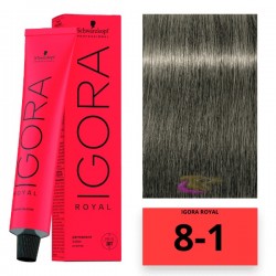 Schwarzkopf Igora Royal hajfesték, 60 ml 8-1 Schwarzkopf Igora Royal hajfesték, 60 ml 8-1