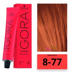 Schwarzkopf Igora Royal hajfesték, 60 ml 8-77 Schwarzkopf Igora Royal hajfesték, 60 ml 8-77