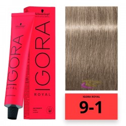 Schwarzkopf Igora Royal hajfesték, 60 ml 9-1 Schwarzkopf Igora Royal hajfesték, 60 ml 9-1