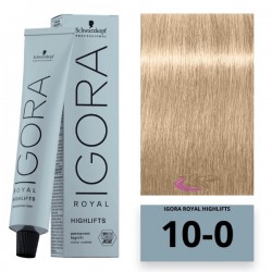 Schwarzkopf Igora Royal Highlifts hajfesték, 60 ml 10-0 Schwarzkopf Igora Royal Highlifts hajfesték, 60 ml 10-0