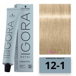 Schwarzkopf Igora Royal Highlifts hajfesték, 60 ml 12-1 Schwarzkopf Igora Royal Highlifts hajfesték, 60 ml 12-1