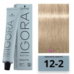 Schwarzkopf Igora Royal Highlifts hajfesték, 60 ml 12-2 Schwarzkopf Igora Royal Highlifts hajfesték, 60 ml 12-2