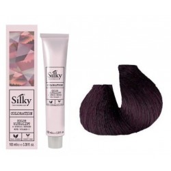 Silky hajfesték 44.20 intenzív lila középbarna Silky hajfesték 44.20 intenzív lila középbarna