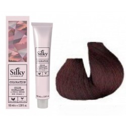 Silky hajfesték 5.5 mahagóni világosbarna Silky hajfesték 5.5 mahagóni világosbarna