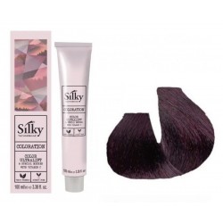 Silky hajfesték 55.20 intenzív lila világosbarna Silky hajfesték 55.20 intenzív lila világosbarna