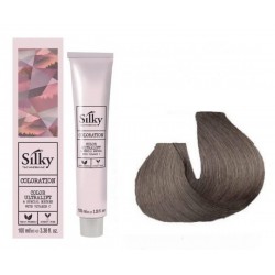 Silky hajfesték 8.1 hamvas világosszőke Silky hajfesték 8.1 hamvas világosszőke