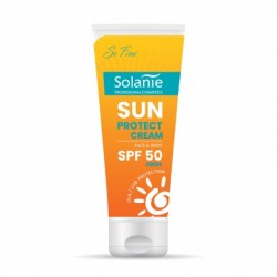 Solanie SPF50 napozó krém arcra és testre, 125 ml Solanie SPF50 napozó krém arcra és testre, 125 ml