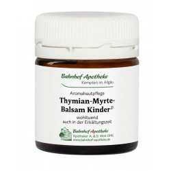 Stadelmann kakukkfű-mirtusz balzsam gyerekeknek és csecsemőknek (köhögésbalzsam), 30 ml Stadelmann kakukkfű-mirtusz balzsam gyerekeknek és csecsemőknek (köhögésbalzsam), 30 ml