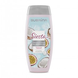 Subrina Siesta tusfürdő kókusz olajjal, 250 ml Subrina Siesta tusfürdő kókusz olajjal, 250 ml