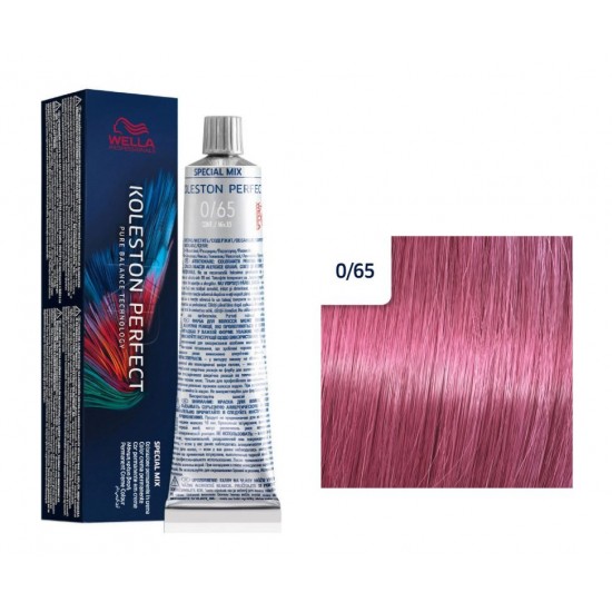 Wella Professional Koleston Perfect  Me+ krémhajfesték, 0/65