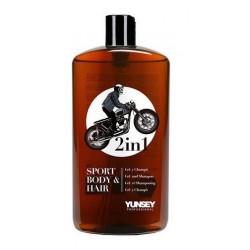 Yunsey Barbers 2in1 sampon és tusfürdő férfiaknak, 380 ml Yunsey Barbers 2in1 sampon és tusfürdő férfiaknak, 380 ml