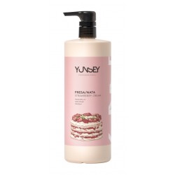 Yunsey Neutral aromás balzsamos hajpakolás, Krémes eper, 1 l Yunsey Neutral aromás balzsamos hajpakolás, Krémes eper, 1 l