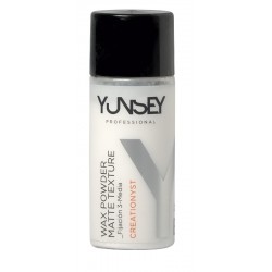 Yunsey Wax Powder modellformázó extra erős tartású matt por haj wax, 20 g Yunsey Wax Powder modellformázó extra erős tartású matt por haj wax, 20 g