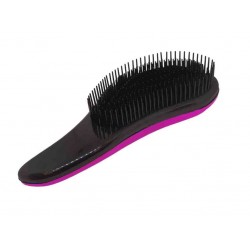 Hair Power hullámos bontókefe, pink metál Hair Power hullámos bontókefe, pink metál