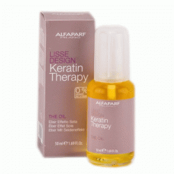 Alfaparf Lisse Design Keratin Therapy The Oil hajvégápoló olaj, 50 ml Alfaparf Lisse Design Keratin Therapy The Oil hajvégápoló olaj, 50 ml