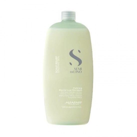 Alfaparf Milano Semi Di Lino Scalp Relief nyugtató micellás sampon érzékeny fejbőrre, 1000 ml