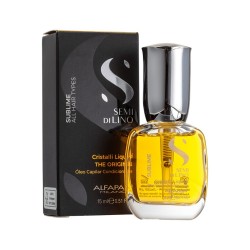 Alfaparf Semi di Lino Sublime Cristalli Liquidi kristály hajvégápoló olaj, 15 ml Alfaparf Semi di Lino Sublime Cristalli Liquidi kristály hajvégápoló olaj, 15 ml