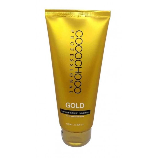 Cocochoco Gold Keratin hajegyenesítő, 100 ml