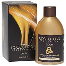 Cocochoco Gold Keratin hajegyenesítő, 250 ml