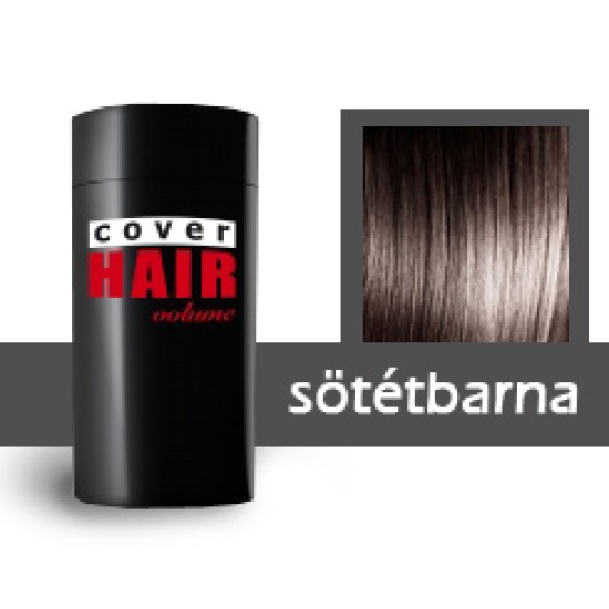 Cover Hair Volume hajdúsító, 30 g, sötétbarna
