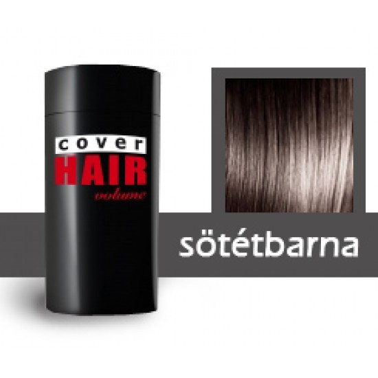 Cover Hair Volume hajdúsító, 30 g, sötétbarna