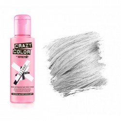 Crazy Color hajszínező krém 100 ml, 027 Silver Crazy Color hajszínező krém 100 ml, 027 Silver