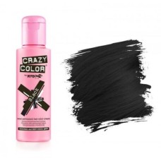 Crazy Color hajszínező krém 100 ml, 030 Black
