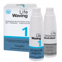 FarmaVita Life Waving Dauerszett 1 - vékonyszálú, normál és vegyileg kevésbé igénybevett hajra, 2x110 ml FarmaVita Life Waving Dauerszett 1 - vékonyszálú, normál és vegyileg kevésbé igénybevett hajra, 2x110 ml