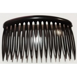 Hair Power dupla fogú fekete oldalfésű, 8 cm Hair Power dupla fogú fekete oldalfésű, 8 cm