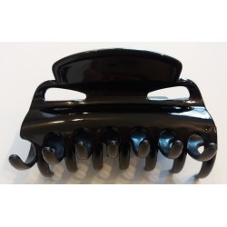Hair Power fekete hajcsipesz HCS852, 9 cm  Hair Power fekete hajcsipesz HCS852, 9 cm