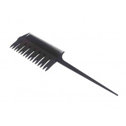 Hair Power fűzött melír melírozó fésű, fekete Hair Power fűzött melír melírozó fésű, fekete