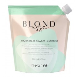Inebrya Blondesse Reduct Color Antibrass zöld szőkítőpor rezesedés ellen, 50 g Inebrya Blondesse Reduct Color Antibrass zöld szőkítőpor rezesedés ellen, 50 g