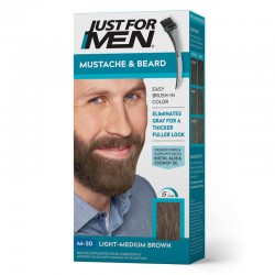 Just for Men szakáll és bajusz színező, világos-középbarna M-30 Just for Men szakáll és bajusz színező, világos-középbarna M-30