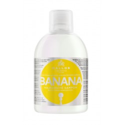 Kallos banán hajerősítő sampon multivitaminnal, 1 l Kallos banán hajerősítő sampon multivitaminnal, 1 l