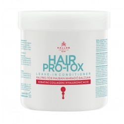 Kallos haj pro-tox hajban maradó balzsam keratinnal, kollagénnel és hialuronsavval, 250 ml Kallos haj pro-tox hajban maradó balzsam keratinnal, kollagénnel és hialuronsavval, 250 ml