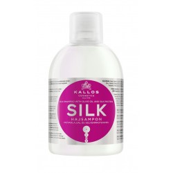Kallos Silk sampon olívaolajjal és selyemproteinnel, 1 l Kallos Silk sampon olívaolajjal és selyemproteinnel, 1 l