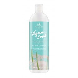 Kallos Vegan Soul dúsító sampon bambusz kivonattal és kókuszolajjal vékonyszálú hajra, 1 l Kallos Vegan Soul dúsító sampon bambusz kivonattal és kókuszolajjal vékonyszálú hajra, 1 l