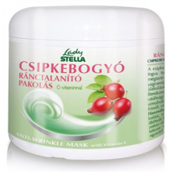 Lady Stella csipkebogyó ránctalanító pakolás kollagénnel, 500 ml Lady Stella csipkebogyó ránctalanító pakolás kollagénnel, 500 ml