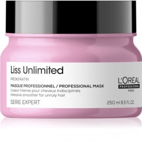 Loreal Professionel Serie Expert Liss Unlimited hajpakolás, 250 ml