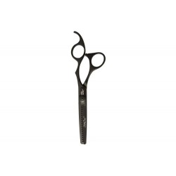 Olivia Garden Silkcut Matt Black ritkító olló, 6,35 Olivia Garden Silkcut Matt Black ritkító olló, 6,35