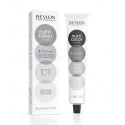 Revlon Nutri Color Creme színező hajpakolás 1011 Intenzív ezüstszürke, 100 ml Revlon Nutri Color Creme színező hajpakolás 1011 Intenzív ezüstszürke, 100 ml