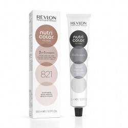 Revlon Nutri Color Creme színező hajpakolás 821 ezüstös bézs, 100 ml Revlon Nutri Color Creme színező hajpakolás 821 ezüstös bézs, 100 ml