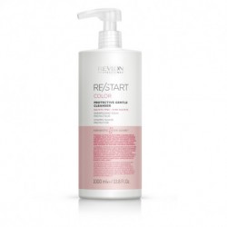 Revlon Professional Restart Color hajszínvédő szulfátmentes kímélő sampon, 1000 ml  Revlon Professional Restart Color hajszínvédő szulfátmentes kímélő sampon, 1000 ml