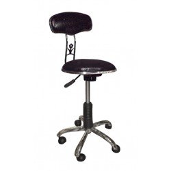 Salon forgó ülőke háttámlával, fekete SX-850 Salon forgó ülőke háttámlával, fekete SX-850