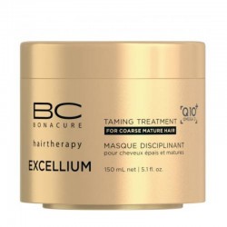 Schwarzkopf Bonacure Excellium Taming hajpakolás durva tapintású, érett hajra, 150 ml Schwarzkopf Bonacure Excellium Taming hajpakolás durva tapintású, érett hajra, 150 ml