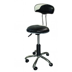 Selective Collection Black White SX-850 forgó ülőke háttámlával, fekete-fehér Selective Collection Black White SX-850 forgó ülőke háttámlával, fekete-fehér